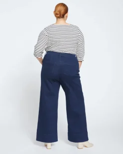 Universal Standard Carrie High Rise Wide Leg Jeans