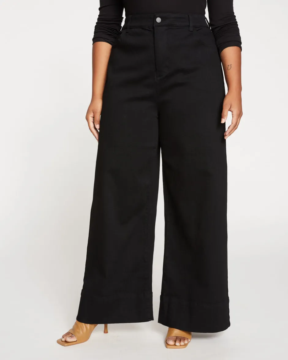 Universal Standard Carrie High Rise Wide Leg Jeans