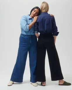 Universal Standard Carrie High Rise Wide Leg Jeans