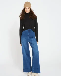 Universal Standard Carrie High Rise Wide Leg Jeans