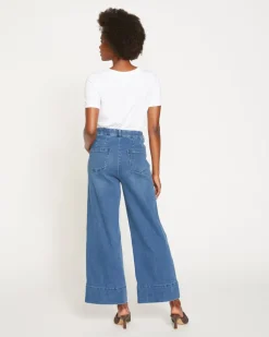 Universal Standard Carrie High Rise Wide Leg Jeans
