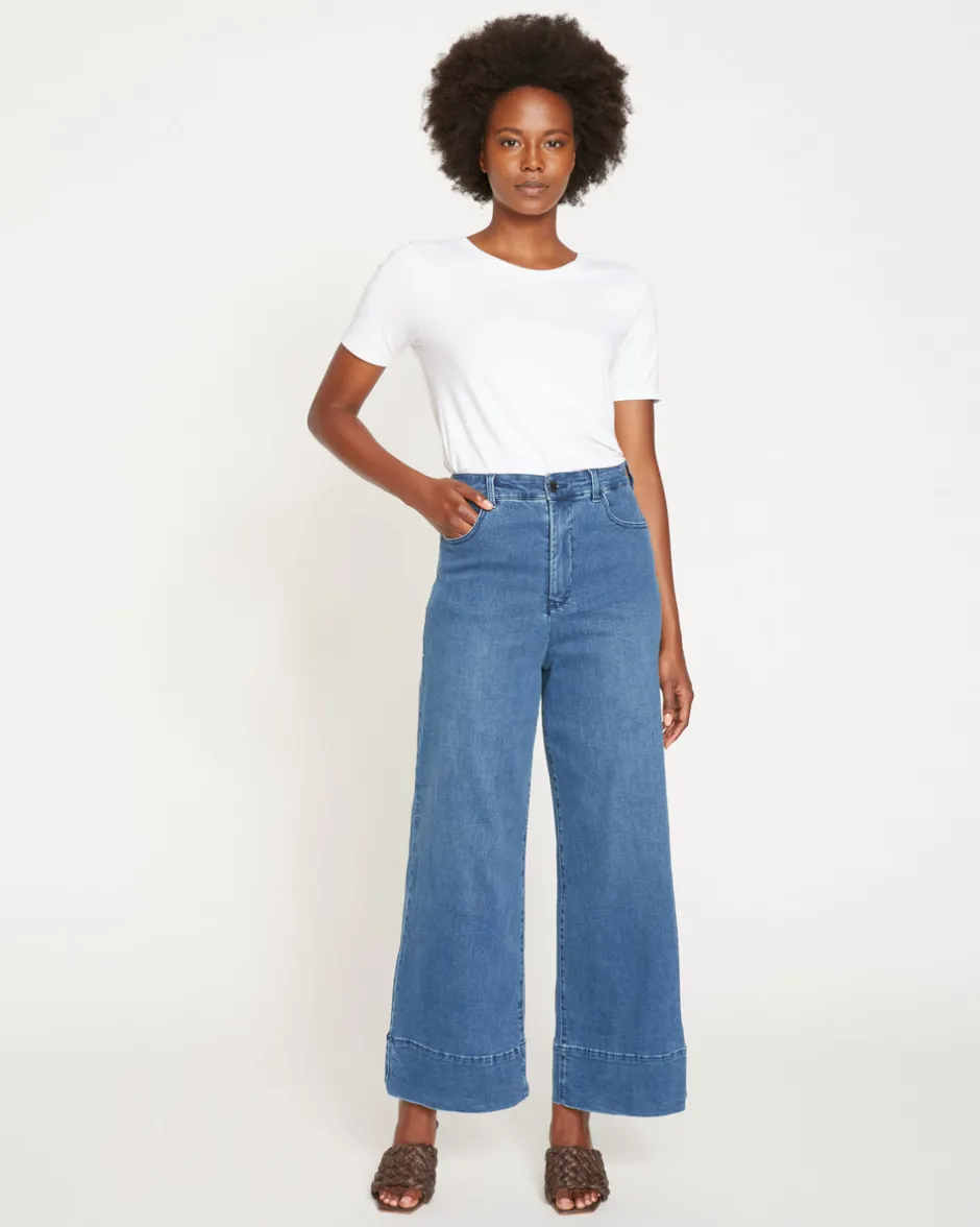 Universal Standard Carrie High Rise Wide Leg Jeans