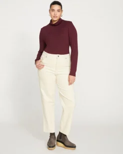 Universal Standard Cassidy High Rise Straight Corduroy Pants