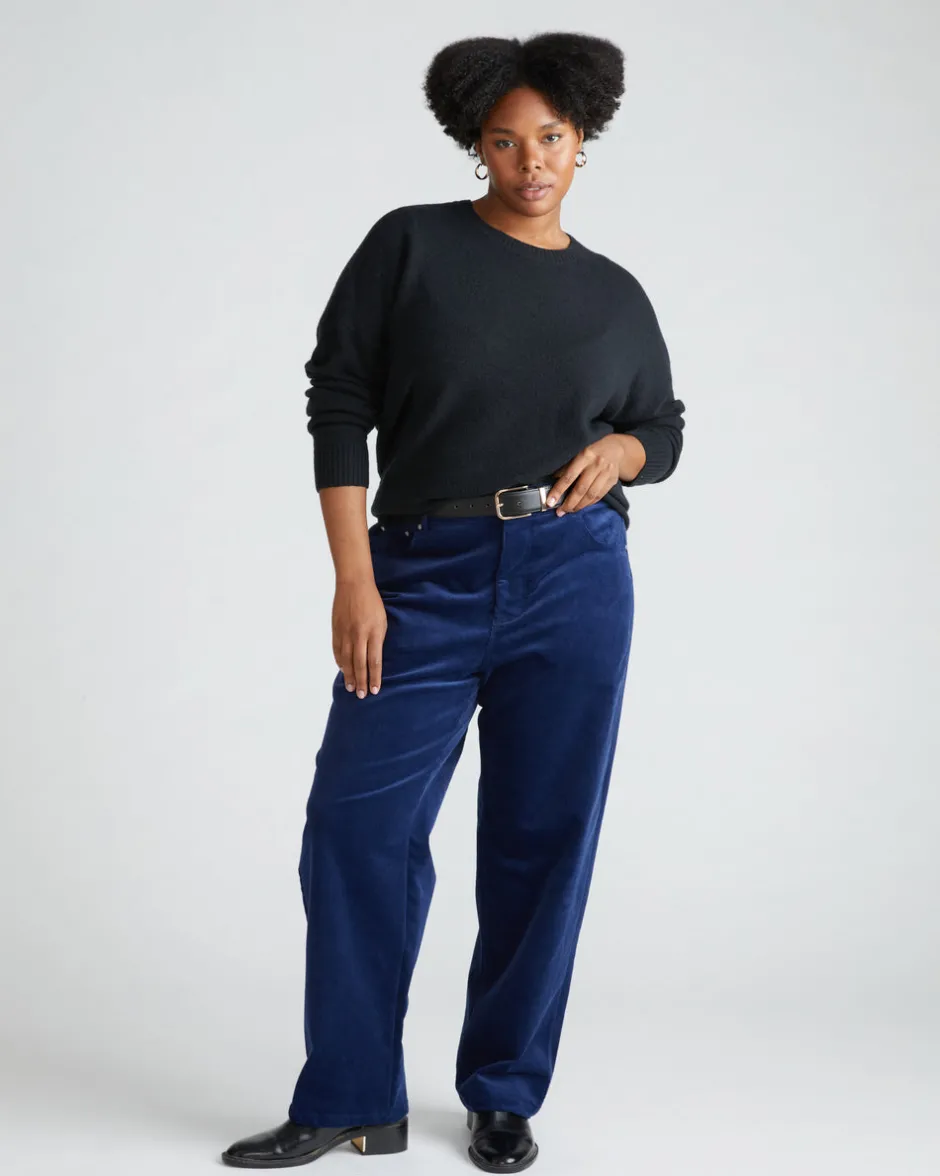 Universal Standard Cassidy High Rise Straight Corduroy Pants