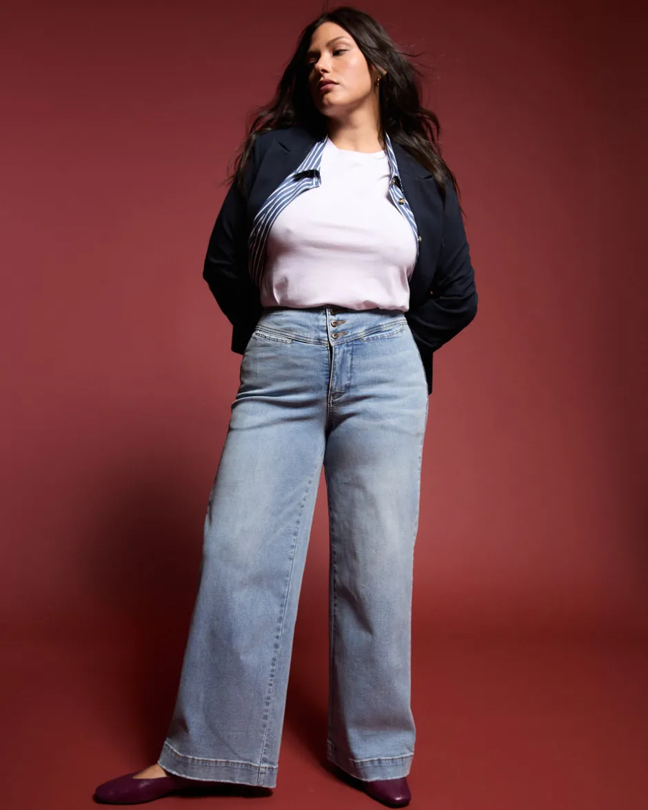 Universal Standard Charlie High Rise Sailor Jeans