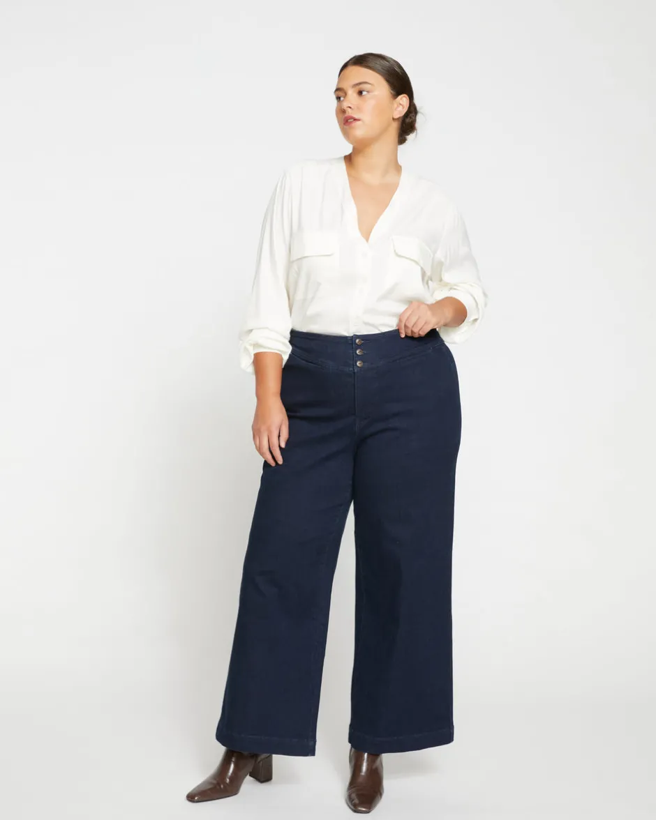 Universal Standard Charlie High Rise Sailor Jeans