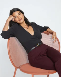 Universal Standard Cigarette Ponte Pants