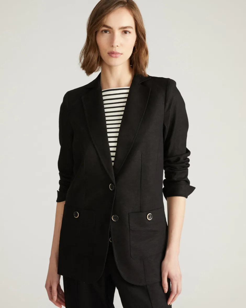 Universal Standard Coastal Linen Blazer