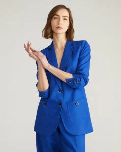 Universal Standard Coastal Linen Blazer
