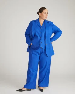 Universal Standard Coastal Linen Blazer