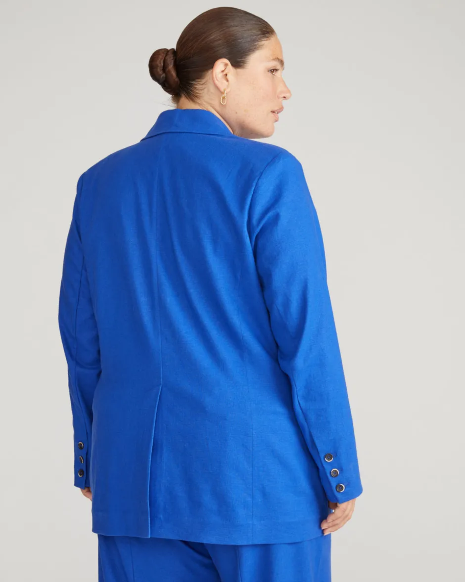 Universal Standard Coastal Linen Blazer