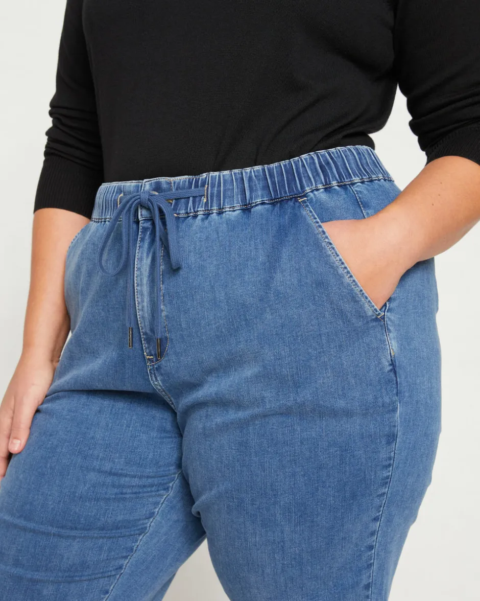 Universal Standard ComfortDenim Drawstring Jean Trouser