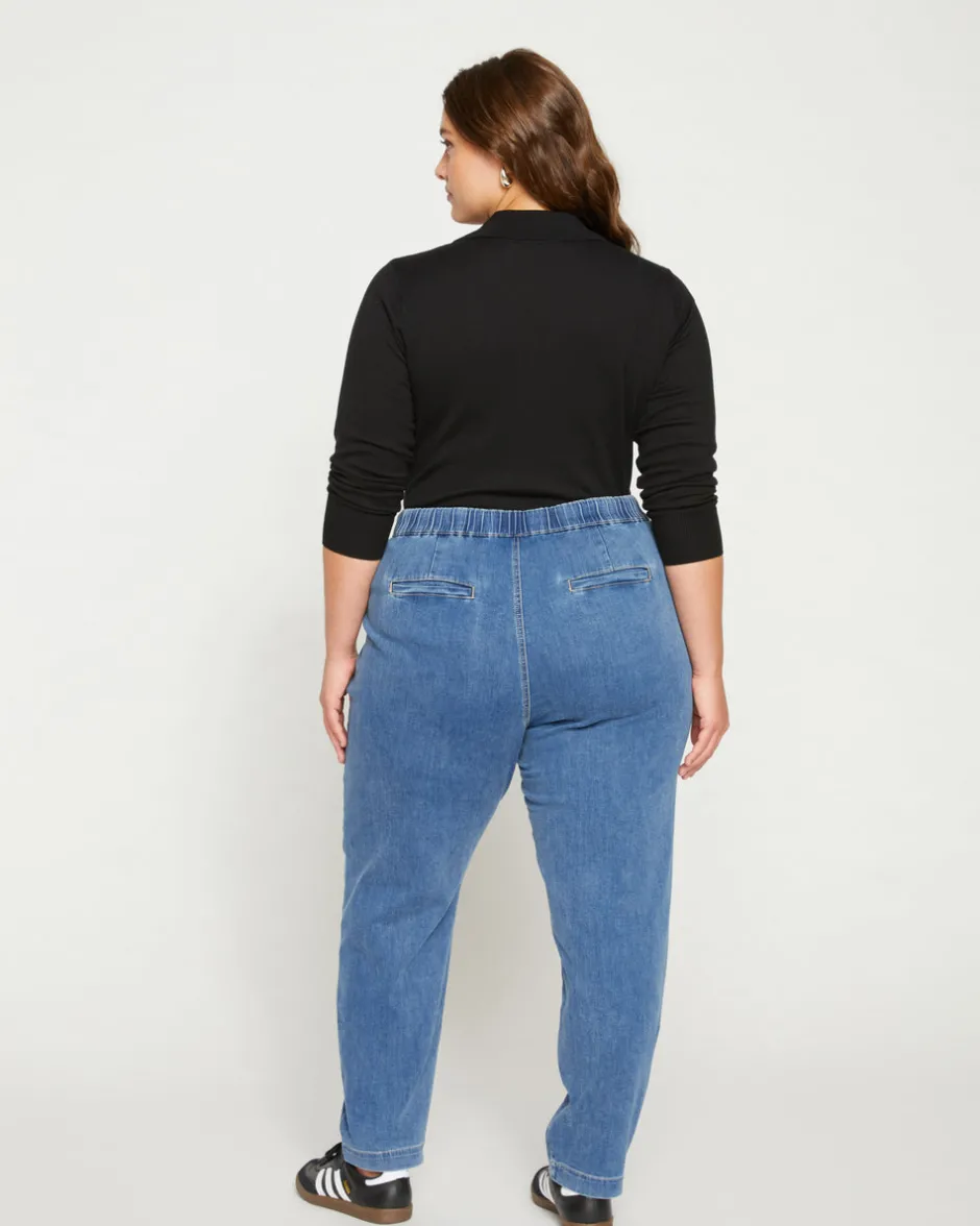 Universal Standard ComfortDenim Drawstring Jean Trouser
