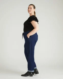 Universal Standard ComfortDenim Drawstring Jeans