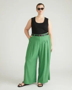 Universal Standard Cooling Cupro Wide Leg Pant