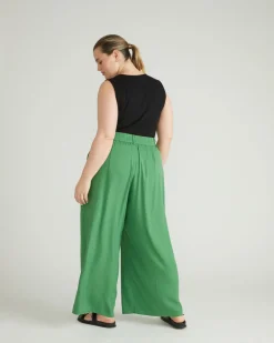 Universal Standard Cooling Cupro Wide Leg Pant