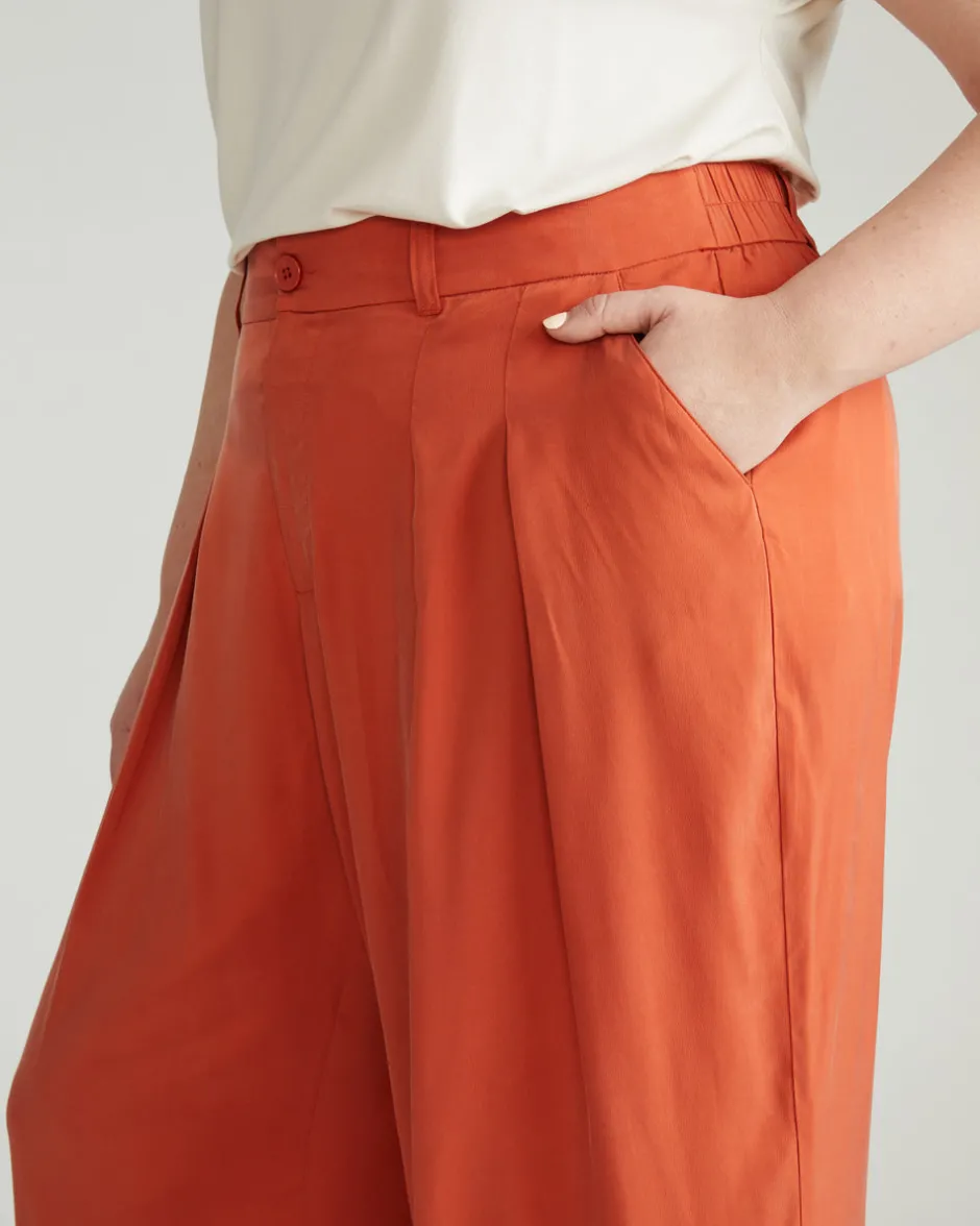Universal Standard Cooling Cupro Wide Leg Pant