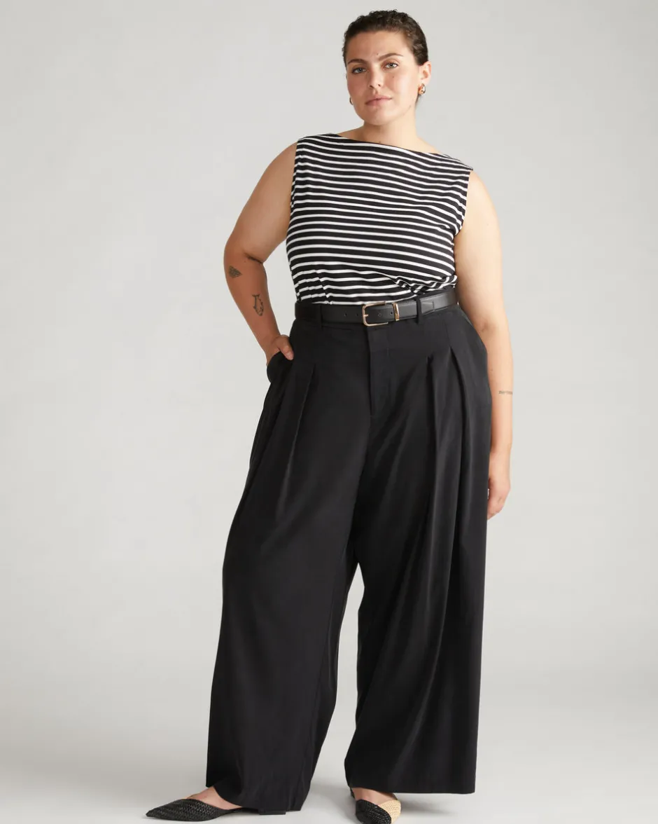 Universal Standard Cooling Cupro Wide Leg Pant