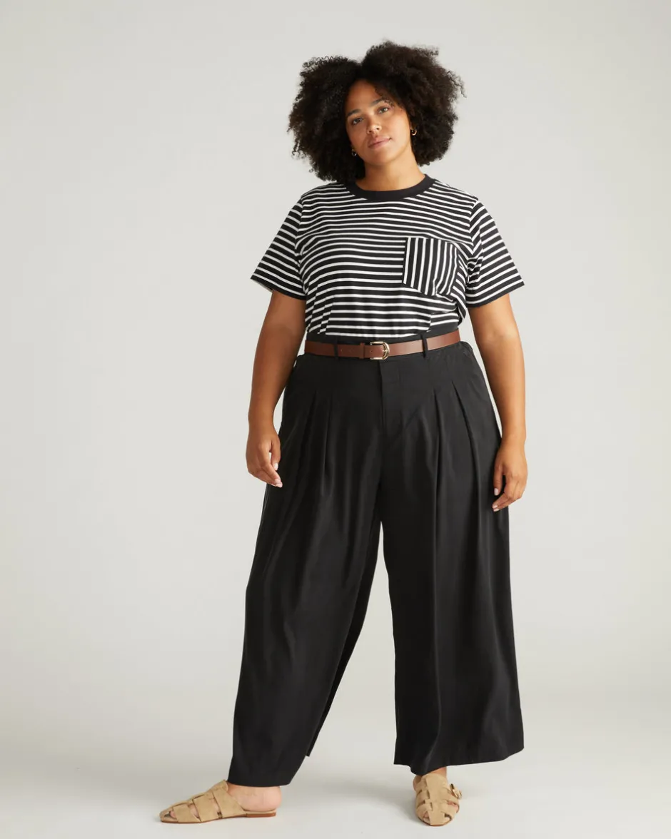 Universal Standard Cooling Cupro Wide Leg Pant