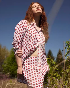 Universal Standard Cooling Stretch Cupro Artist Shirt
