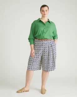 Universal Standard Cooling Stretch Cupro Bermuda Shorts