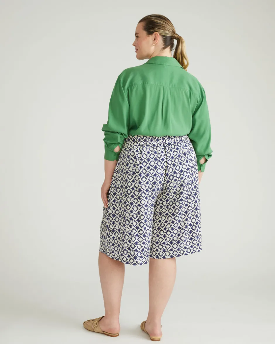 Universal Standard Cooling Stretch Cupro Bermuda Shorts