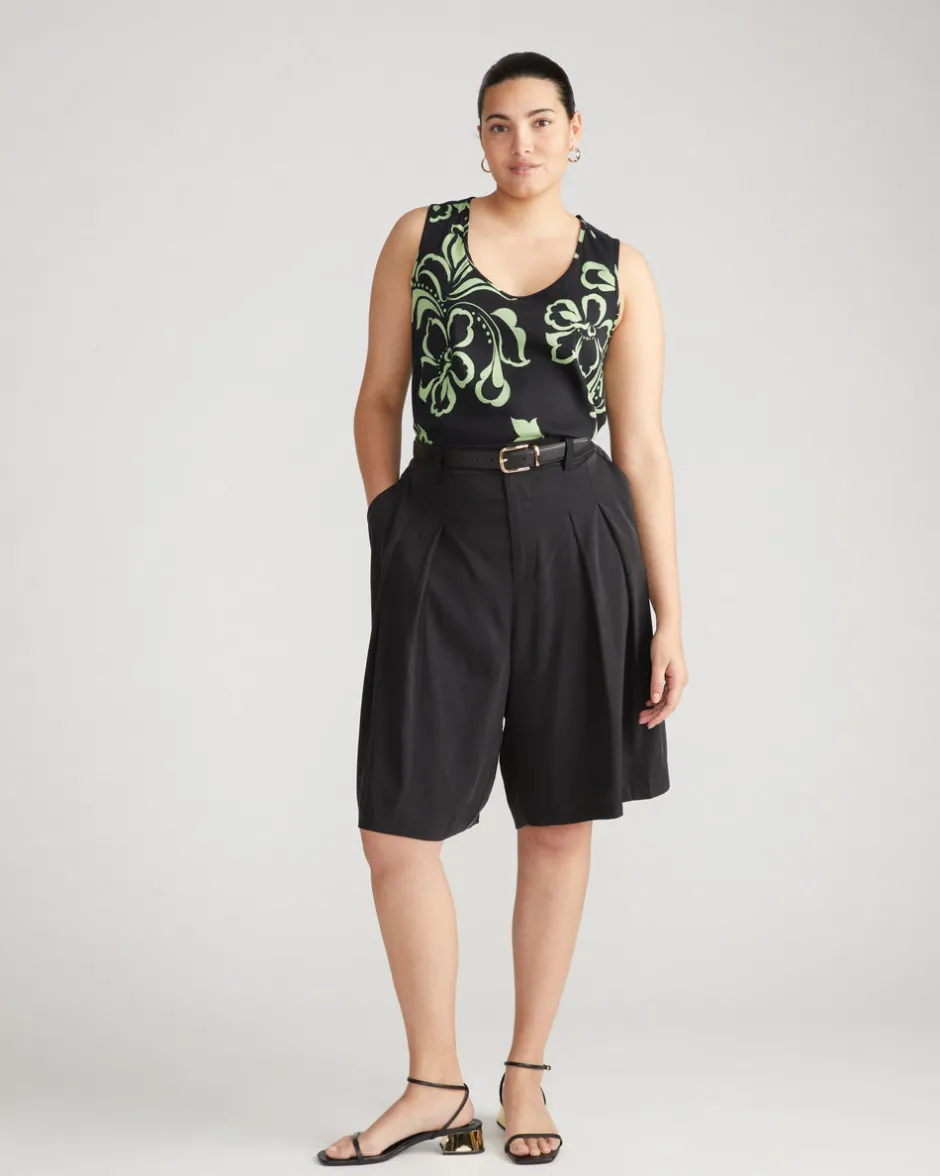 Universal Standard Cooling Stretch Cupro Bermuda Shorts
