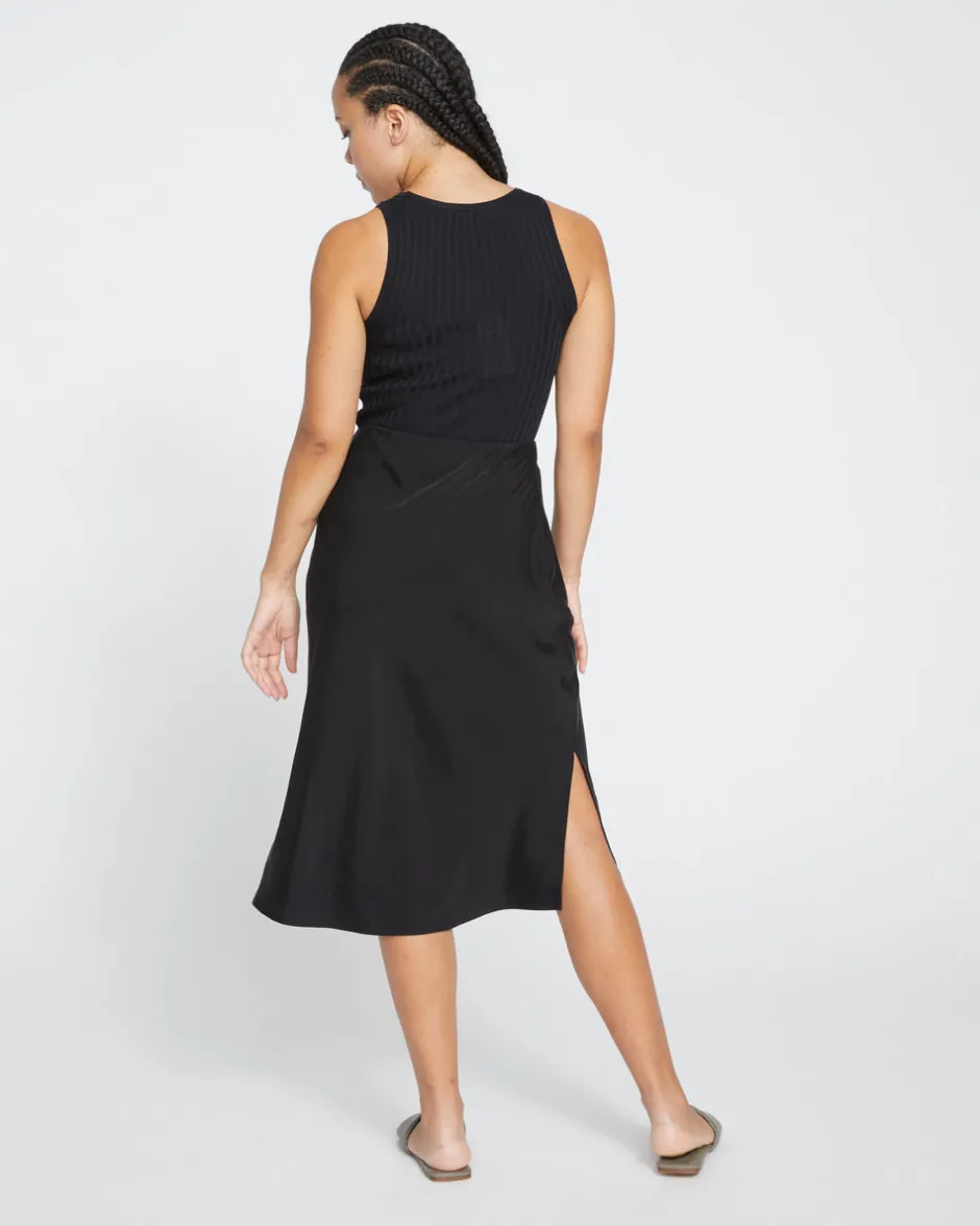Universal Standard Cooling Stretch Cupro Bias Skirt