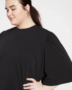 Universal Standard Crepe Jersey Capelet Blouse
