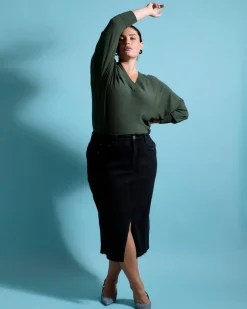 Universal Standard Dakota Denim Skirt