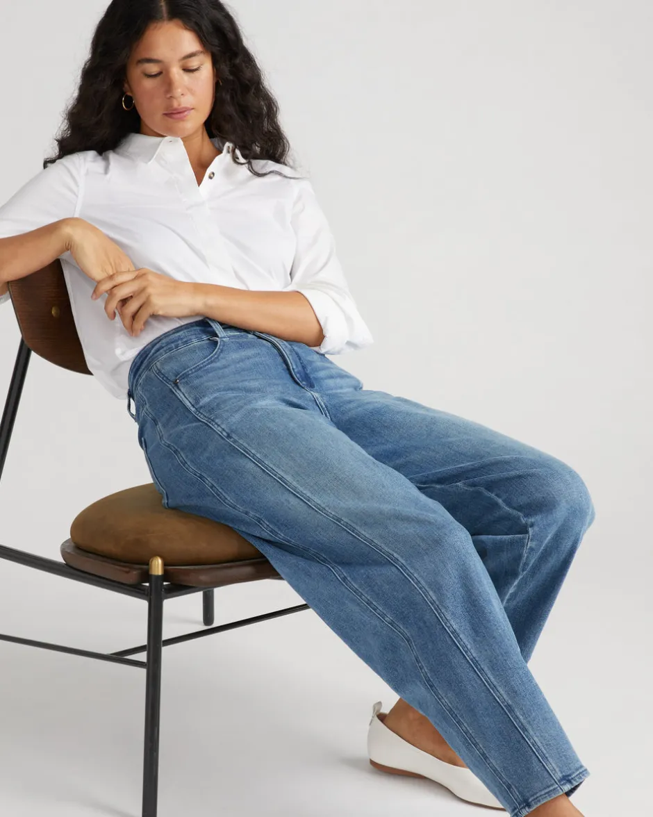 Universal Standard Dakota Twisted Leg Jeans