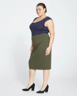 Universal Standard Danube Jersey Skirt