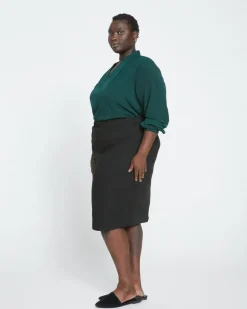 Universal Standard Danube Ponte Skirt