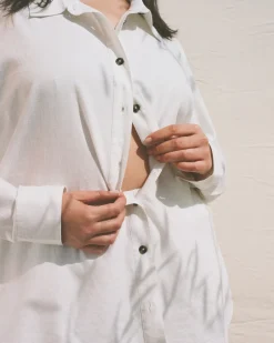 Universal Standard Dawn Linen Hi Low Tunic