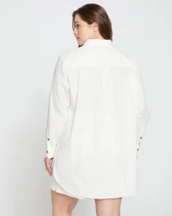 Universal Standard Dawn Linen Hi Low Tunic