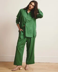 Universal Standard Dawn Linen Hi Low Tunic