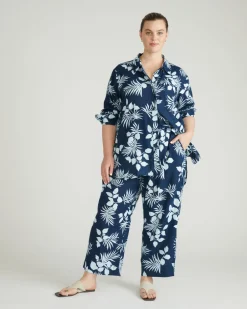 Universal Standard Dawn Linen Hi Low Tunic