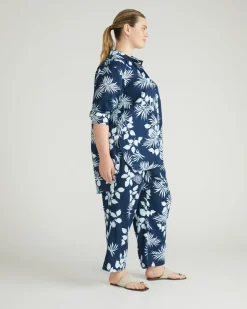 Universal Standard Dawn Linen Hi Low Tunic