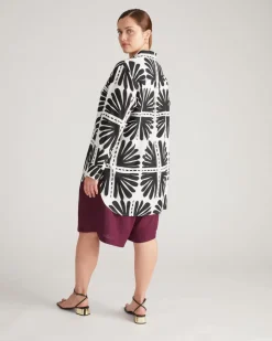 Universal Standard Dawn Linen Hi Low Tunic