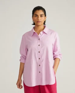 Universal Standard Dawn Linen Hi Low Tunic