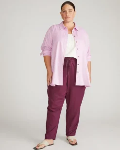 Universal Standard Dawn Linen Hi Low Tunic