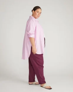 Universal Standard Dawn Linen Hi Low Tunic