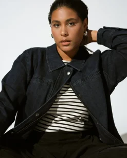 Universal Standard Denim Utility Jacket