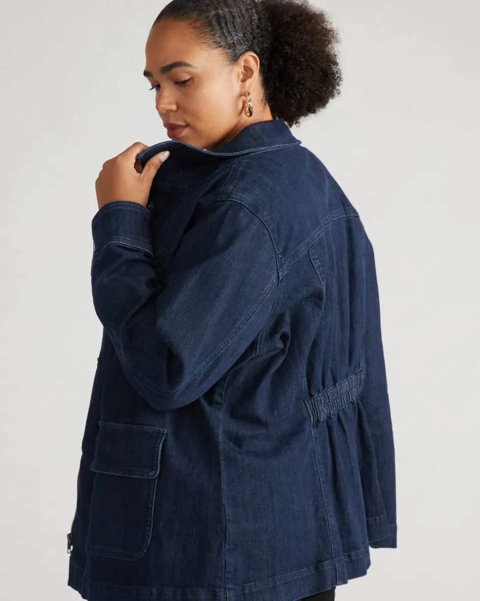 Universal Standard Denim Utility Jacket