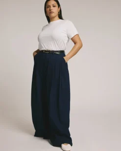 Universal Standard Denim Wide Leg Pant