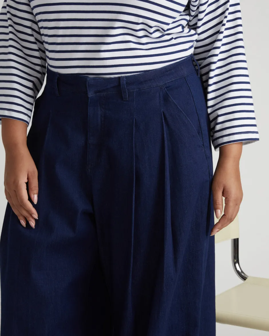 Universal Standard Denim Wide Leg Pant