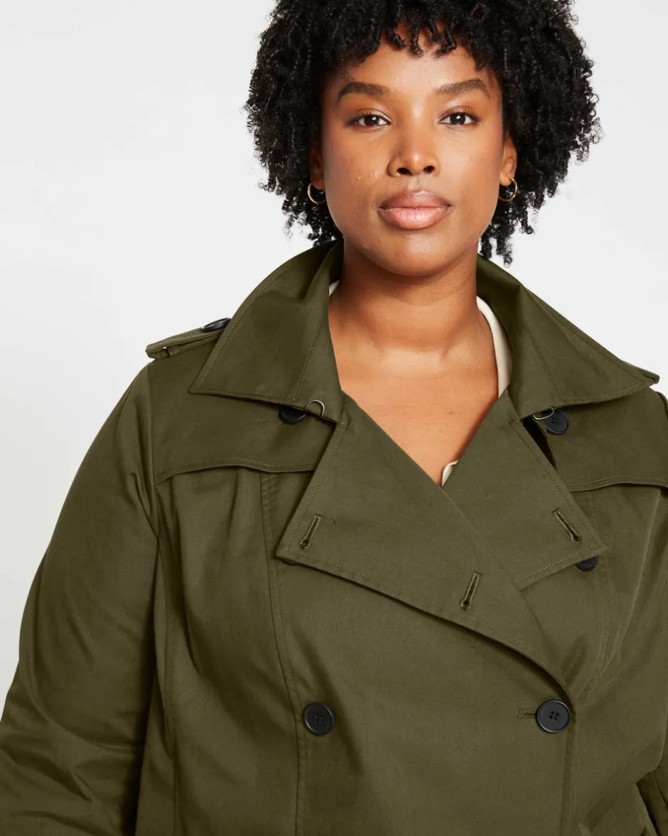 Universal Standard Derjon Trench Coat