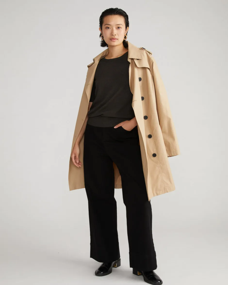 Universal Standard Derjon Trench Coat