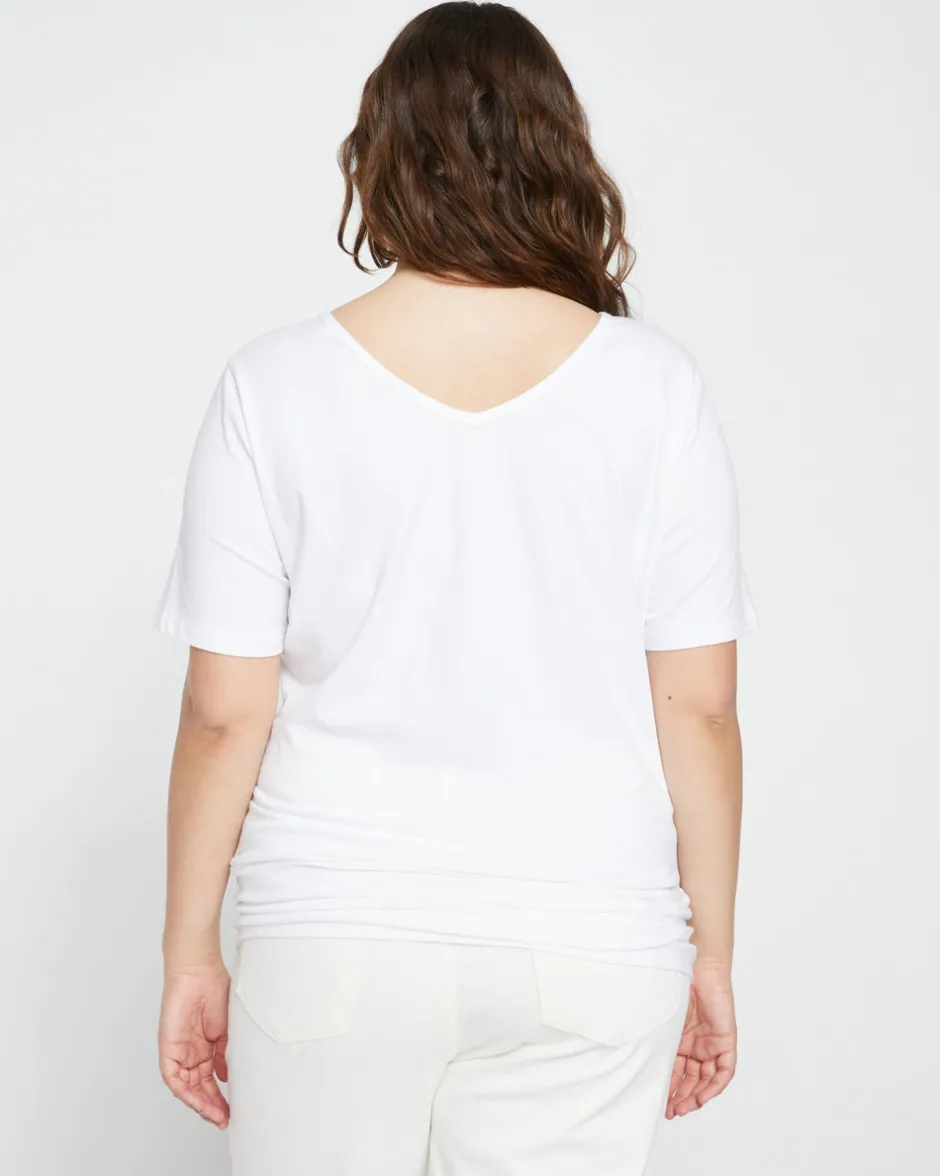 Universal Standard Double V Tee
