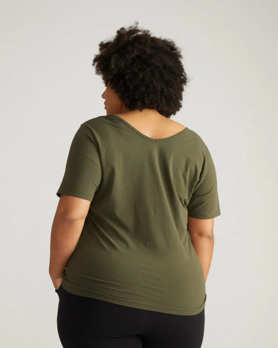 Universal Standard Double V Tee